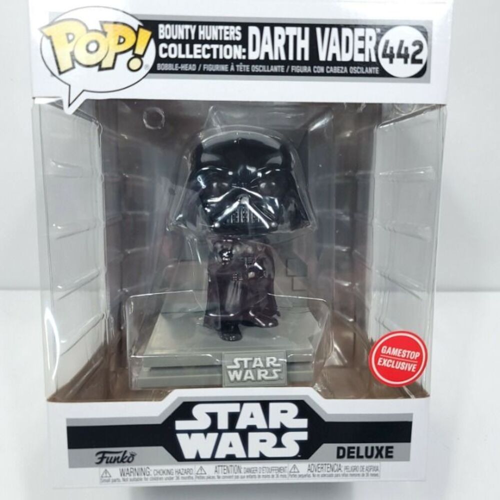 Funko Pop! Star Wars Deluxe Bounty Hunters Collection Darth Vader #442 Gamestop
